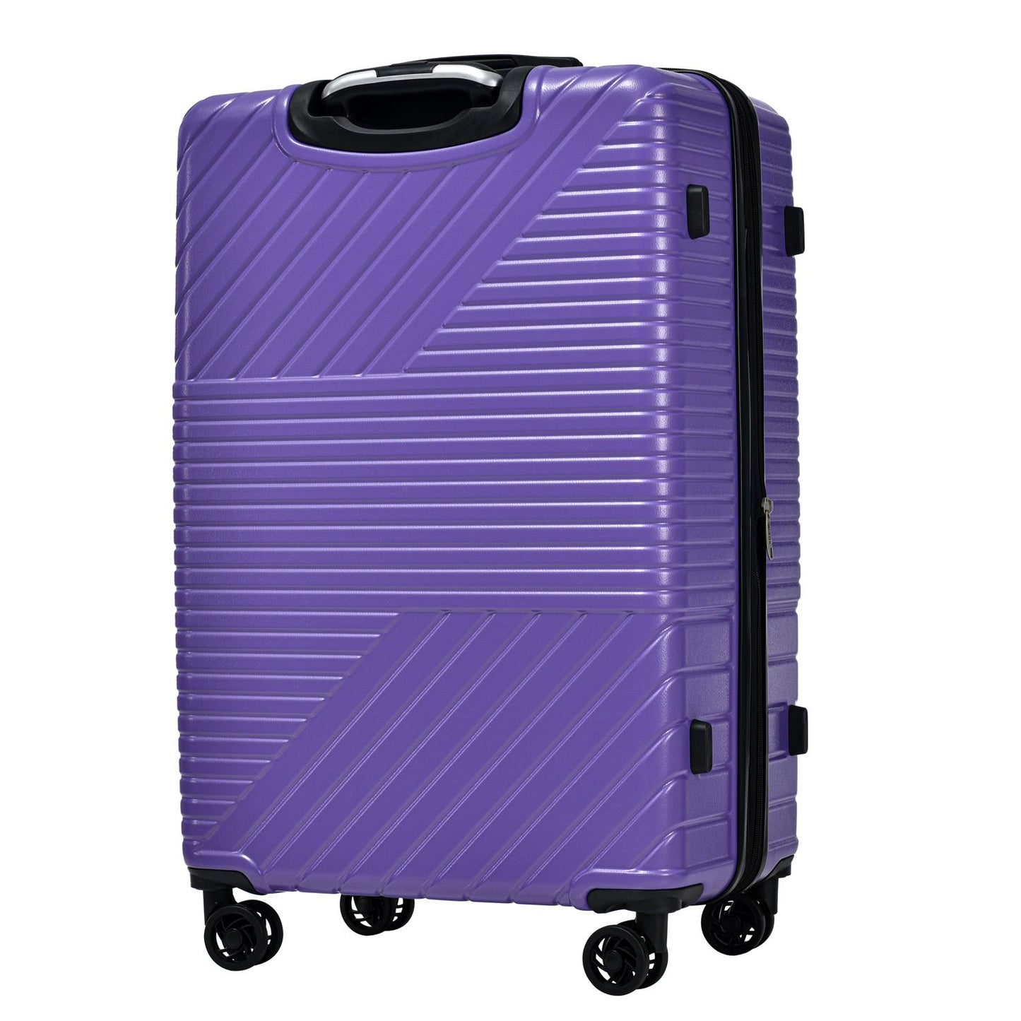 Hardshell Luggage Sets 3 Piece double spinner 8 wheels Suitcase with TSA Lock Lightweight 20''24''28''