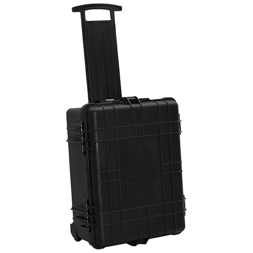 Wheeled Flight Case Black 22.8"x17.7"x10.6" PP
