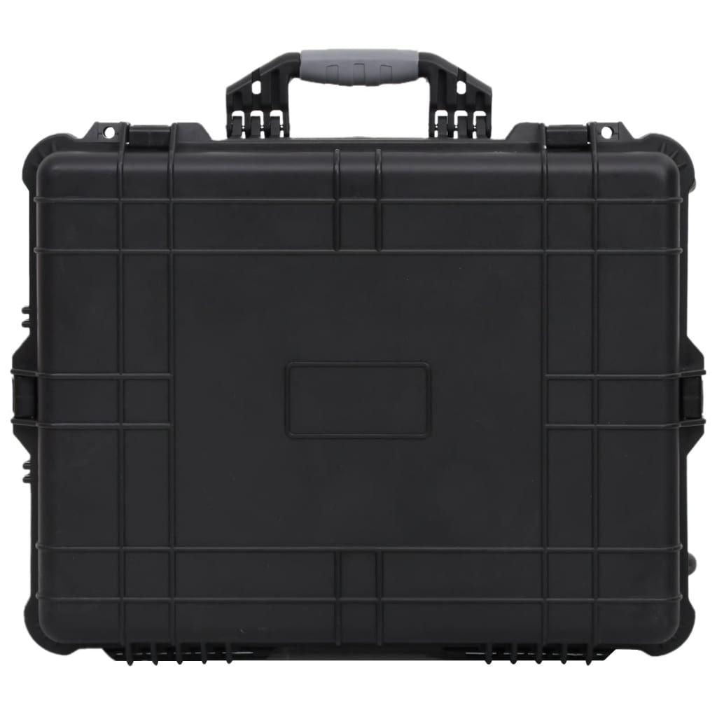 Wheeled Flight Case Black 24.8"x19.7"x9.1" PP