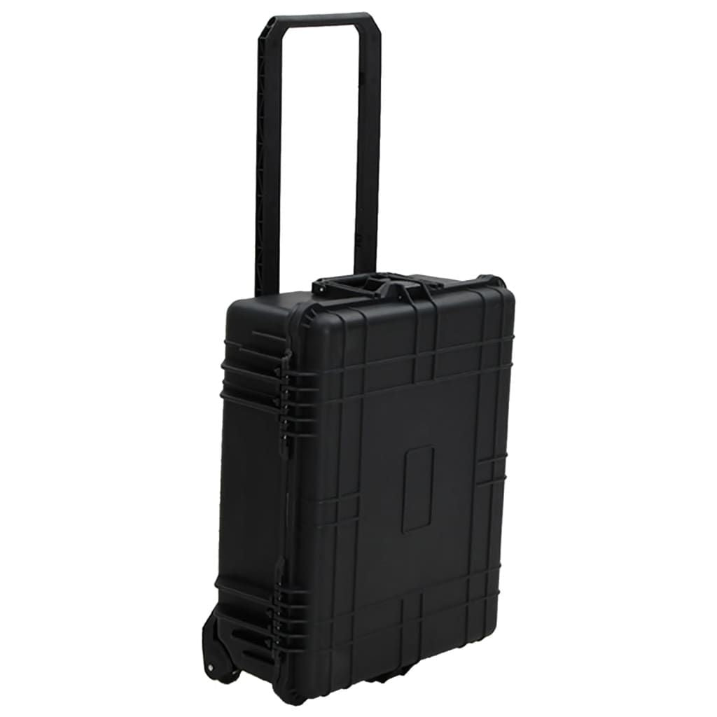 Wheeled Flight Case Black 24.8"x19.7"x9.1" PP