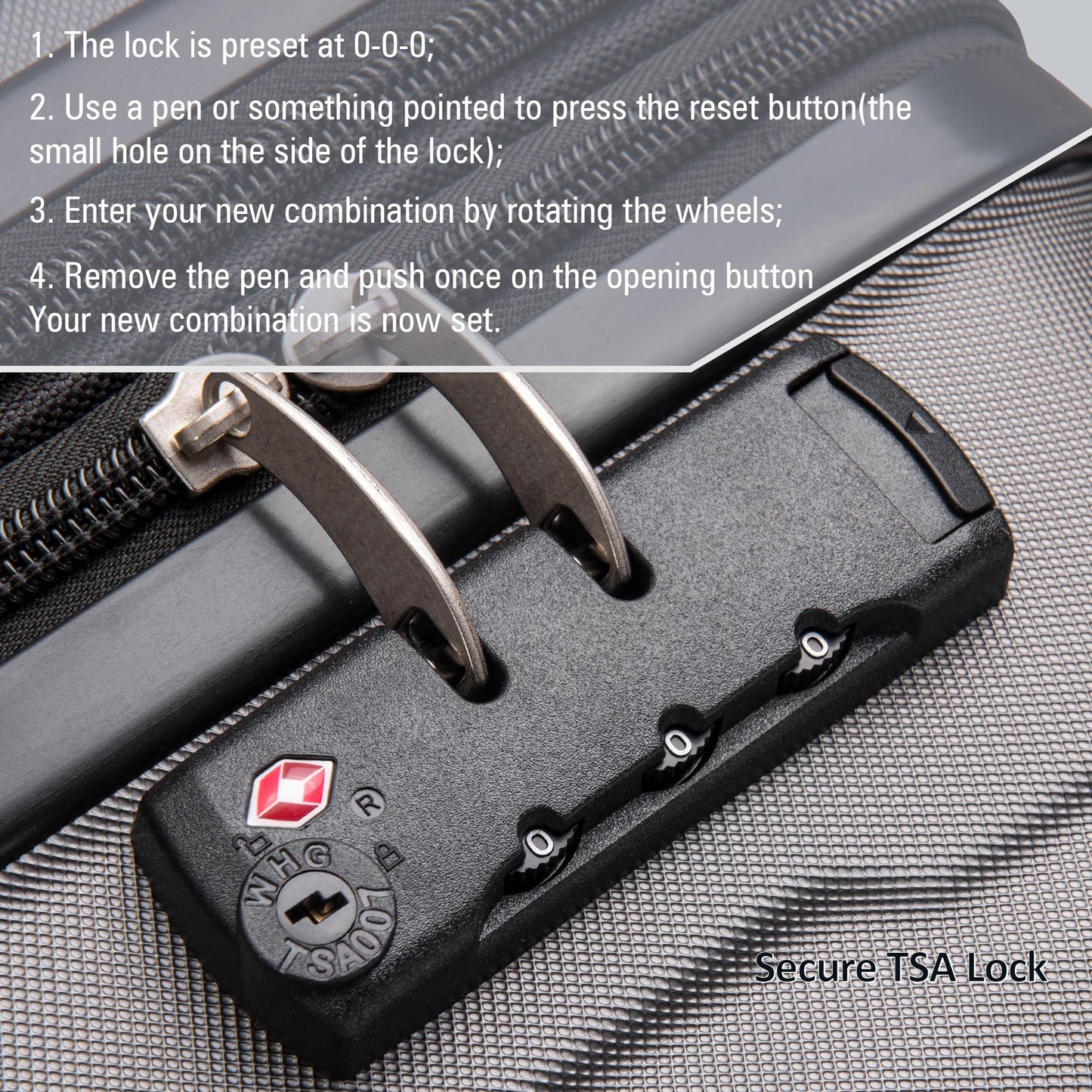 Expanable Spinner Wheel 2 Piece Luggage Set ABS Lightweight Suitcase with TSA Lock 20inch+28inch